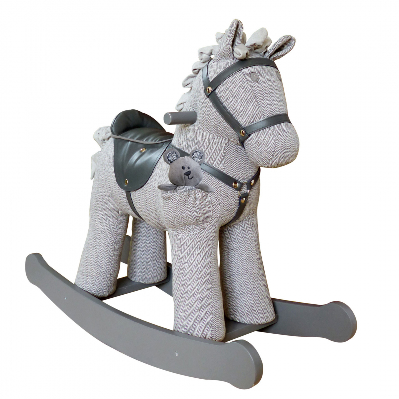 Лошадка-качалка Alfie Pony Серый Лошадка-качалка Alfie Pony Серый в Челябинске | Loft Concept