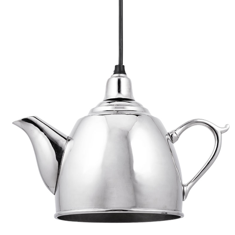 Подвесной светильник Teapot Серебряный Подвесной светильник Teapot Серебряный в Челябинске | Loft Concept
