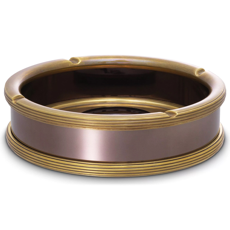 Пепельница Eichholtz Ashtray Ella Латунь Винтажная латунь Коричневый Пепельница Eichholtz Ashtray Ella Латунь Винтажная латунь Коричневый в Челябинске | Loft Concept