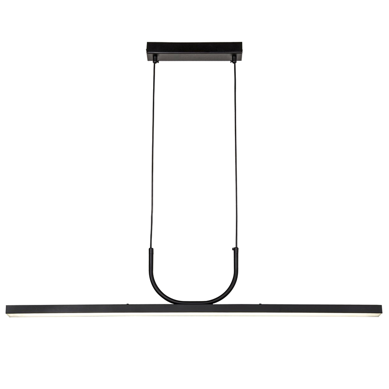 Минималистичная черная люстра Trumpet tube Белый Черный Минималистичная черная люстра Trumpet tube Белый Черный в Челябинске | Loft Concept