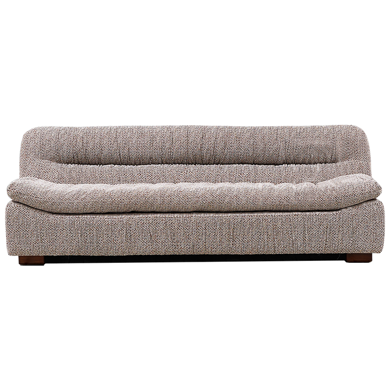 Диван Motley Sofa Красный Белый Коричневый Диван Motley Sofa Красный Белый Коричневый в Челябинске | Loft Concept