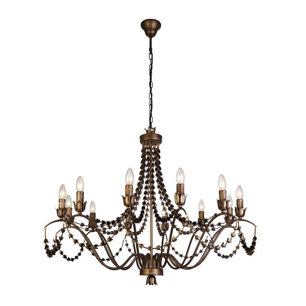 Люстра Viscings Chandelier 12 Бронза Люстра Viscings Chandelier 12 Бронза в Челябинске | Loft Concept