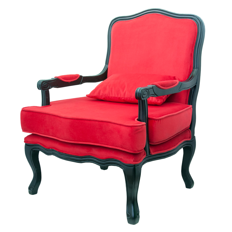 Кресло Harold Chair red Красный Кресло Harold Chair red Красный в Челябинске | Loft Concept