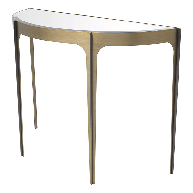 Консоль Eichholtz Console Table Artemisa Brass Латунь Зеркало Консоль Eichholtz Console Table Artemisa Brass Латунь Зеркало в Челябинске | Loft Concept