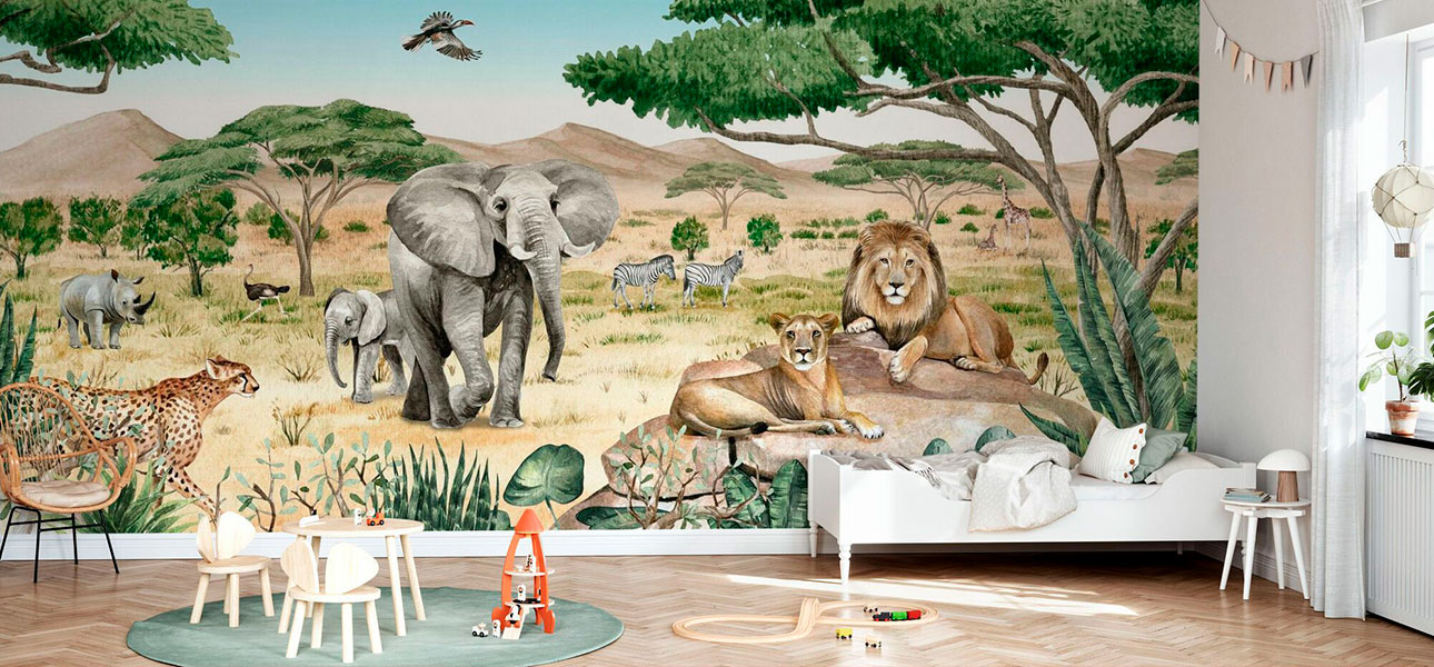 Обои ручная роспись Savannah Secrets - фото №1