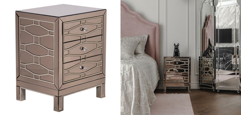 Тумба Mirror Geometry Nightstand Тумба Mirror Geometry Nightstand - Loft-Concept в Челябинске