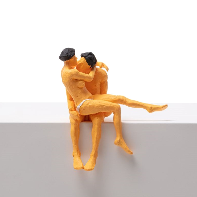 Статуэтка Seletti David & Esther Желтый Белый Статуэтка Seletti David & Esther Желтый Белый в Челябинске | Loft Concept