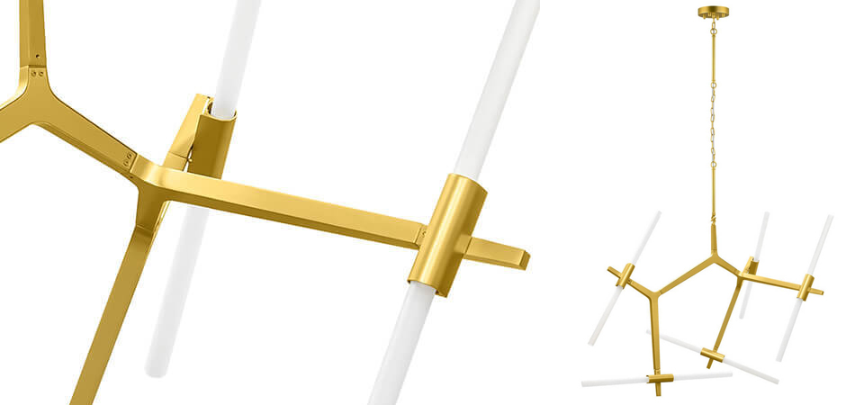 Люстра Агнес Chandelier Gold 10 Люстра Агнес Chandelier Gold 10 - Loft-Concept в Челябинске