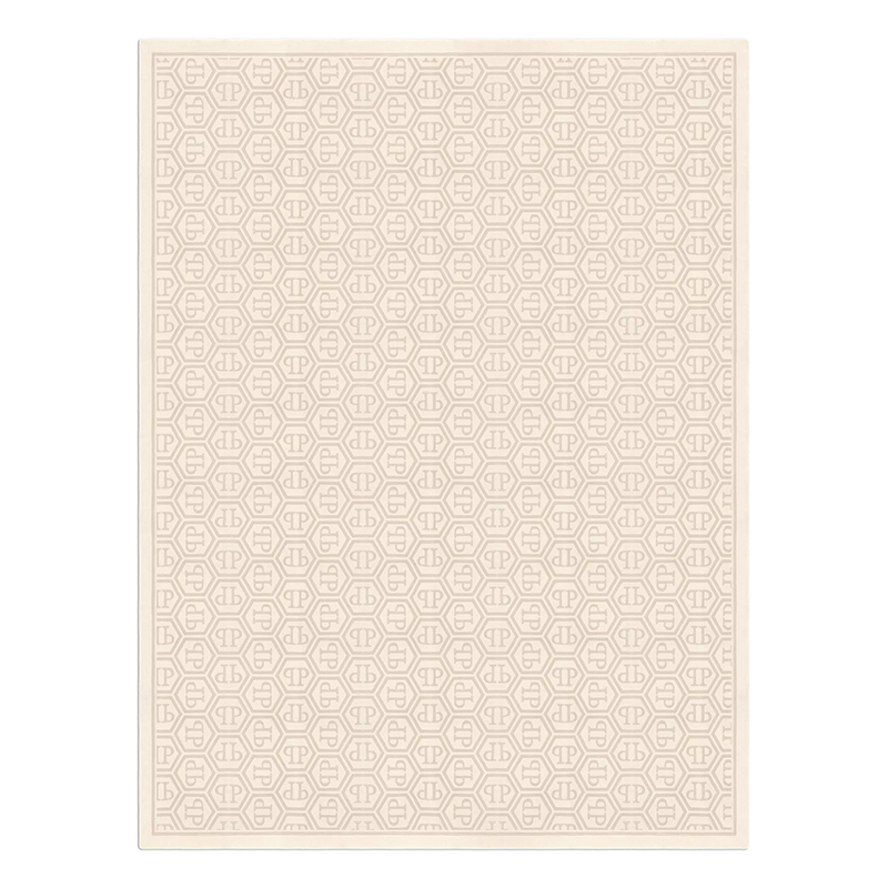 Ковер Carpet Hexagon 300 x 400 Бежевый ivory ( слоновая кость ) в Челябинске | Loft Concept 