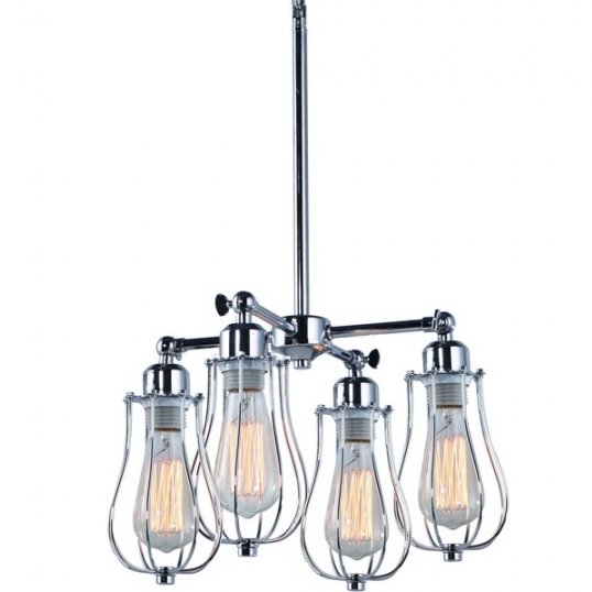 Подвесной светильник Marconi Cage Pendant Quatro Подвесной светильник Marconi Cage Pendant Quatro в Челябинске | Loft Concept