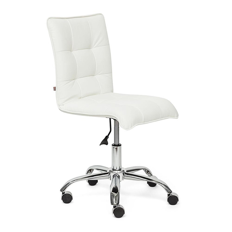 Кресло Deborah eco-leather white Белый Хром Кресло Deborah eco-leather white Белый Хром в Челябинске | Loft Concept