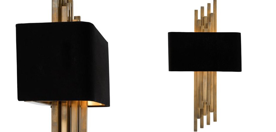 Бра Eichholtz Wall Lamp Caruso Brass Бра Eichholtz Wall Lamp Caruso Brass - Loft-Concept в Челябинске
