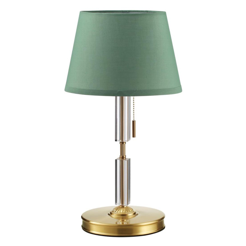 Настольная лампа Ramona Green Table Lamp Бронза Зеленый Настольная лампа Ramona Green Table Lamp Бронза Зеленый в Челябинске | Loft Concept