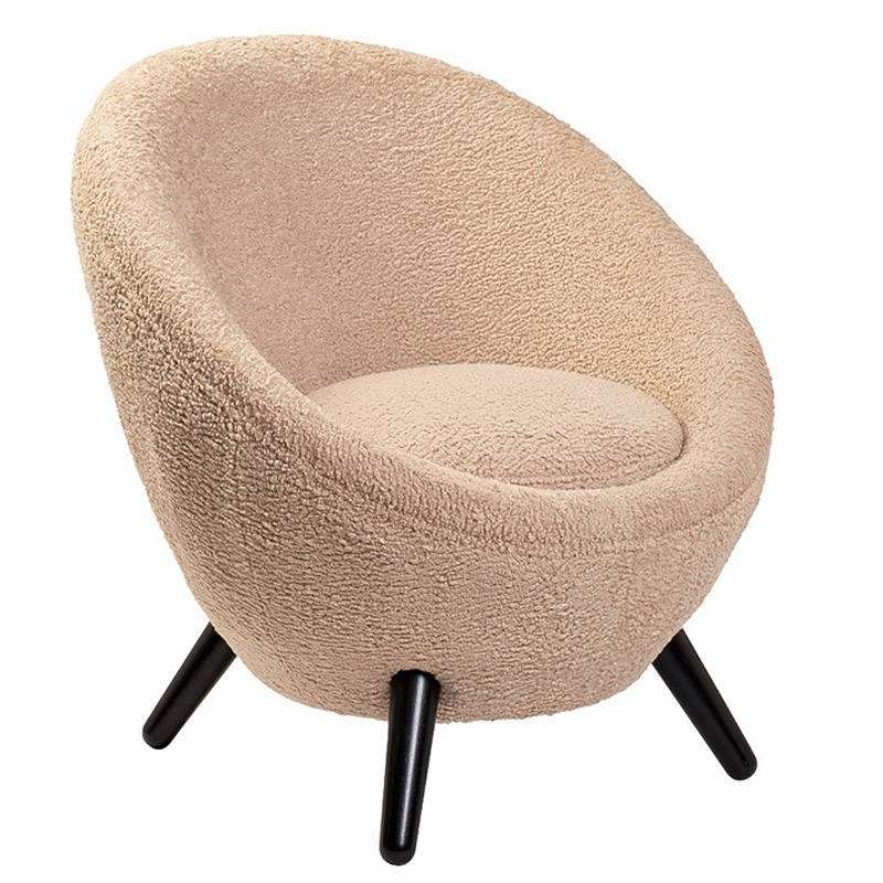 Кресло Boinaive Armchair pink Розовый пастельный Кресло Boinaive Armchair pink Розовый пастельный в Челябинске | Loft Concept