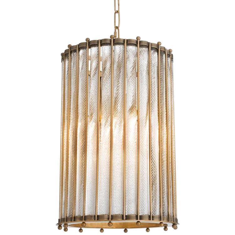 Люстра Lantern Tiziano Antique Brass Прозрачное Стекло Латунь Античная полированная Люстра Lantern Tiziano Antique Brass Прозрачное Стекло Латунь Античная полированная в Челябинске | Loft Concept