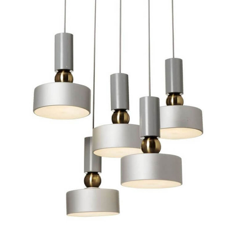 Люстра Nadalor Chandelier Серый Люстра Nadalor Chandelier Серый в Челябинске | Loft Concept