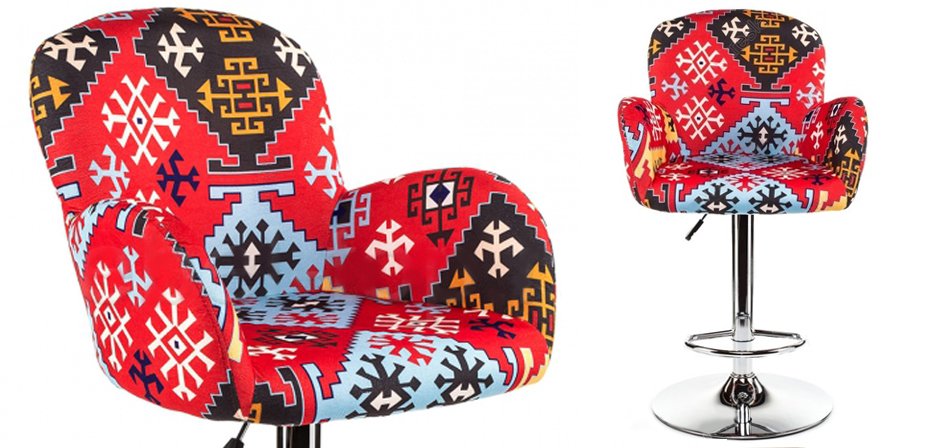 Барный стул Kelim Bar Stool Барный стул Kelim Bar Stool - Loft-Concept в Челябинске