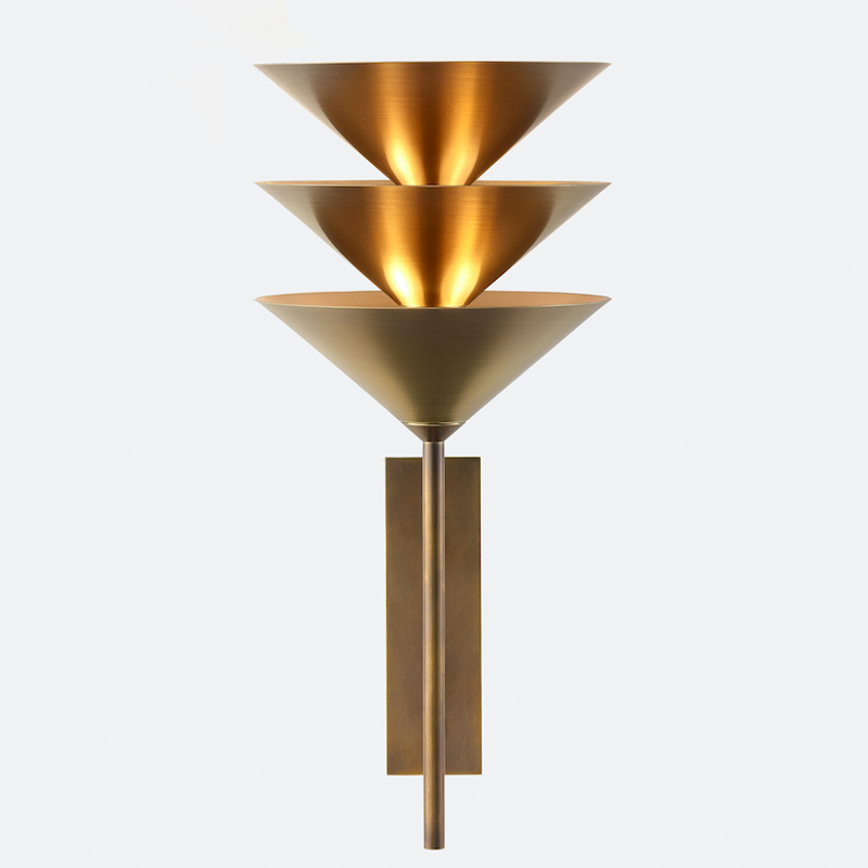 Бра WALL STACK III WALL SCONCE Латунь Бра WALL STACK III WALL SCONCE Латунь в Челябинске | Loft Concept