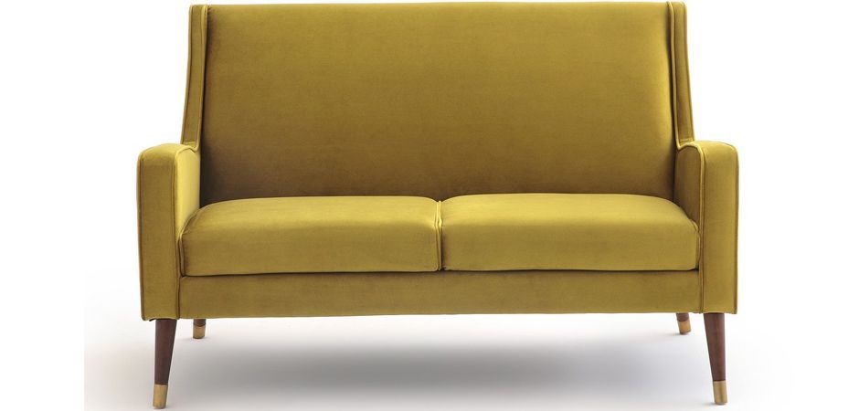 Диван Classic Furniture горчичный Диван Classic Furniture горчичный - Loft-Concept в Челябинске