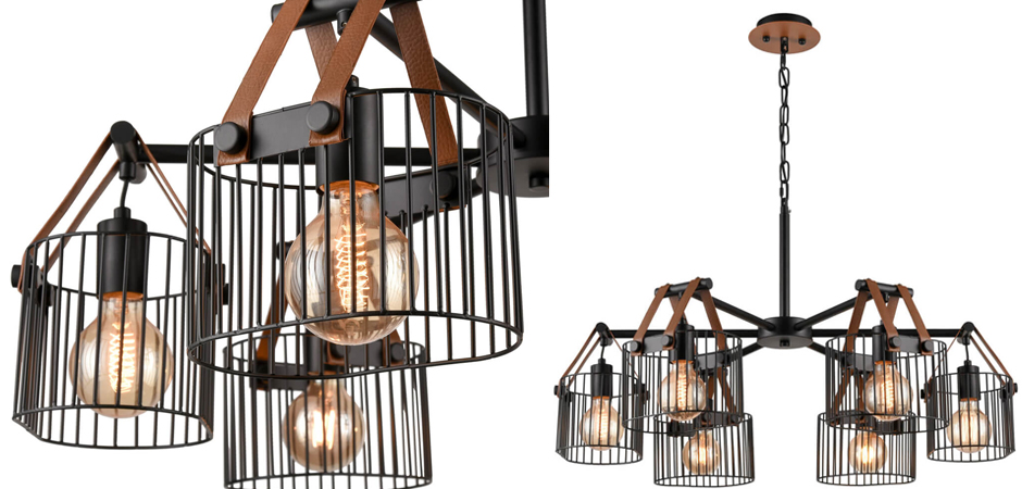 Люстра Cage Wire Color D76 Люстра Cage Wire Color D76 - Loft-Concept в Челябинске