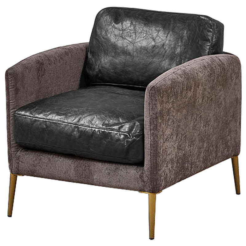 Кресло Finley Armchair Violet Dusk ( фиолетовый сумрак ) Черный Кресло Finley Armchair Violet Dusk ( фиолетовый сумрак ) Черный в Челябинске | Loft Concept