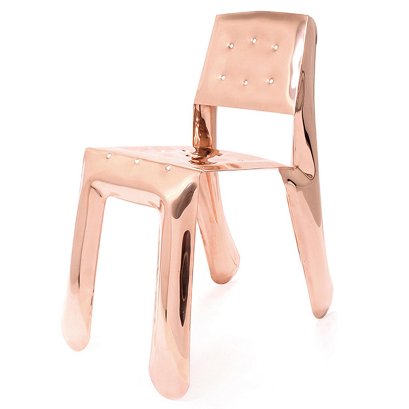 Стул Chippensteel 0.5 Polished Copper Glossy Color Carbon Steel Seating by Zieta Медь Стул Chippensteel 0.5 Polished Copper Glossy Color Carbon Steel Seating by Zieta Медь в Челябинске | Loft Concept