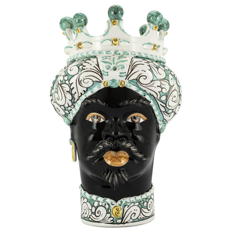 Ваза VASE MORO MAN CROWN Мульти Ваза VASE MORO MAN CROWN Мульти в Челябинске | Loft Concept
