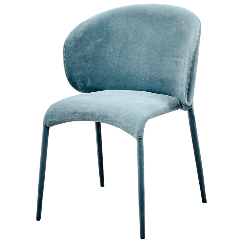 Стул Caroline Stool Pastel Blue Голубой пастельный Стул Caroline Stool Pastel Blue Голубой пастельный в Челябинске | Loft Concept