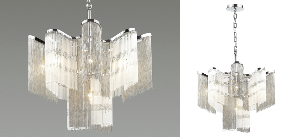 Люстра Mirage Chandelier Silver 60 - Loft-Concept в Челябинске