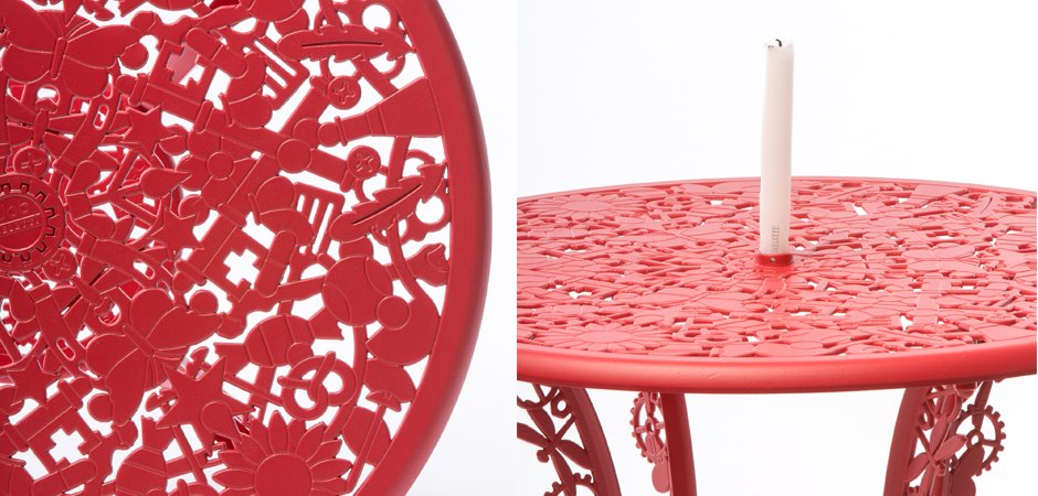 Обеденный стол Industry Collection ALUMINIUM TABLE – RED Обеденный стол Industry Collection ALUMINIUM TABLE – RED - Loft-Concept в Челябинске