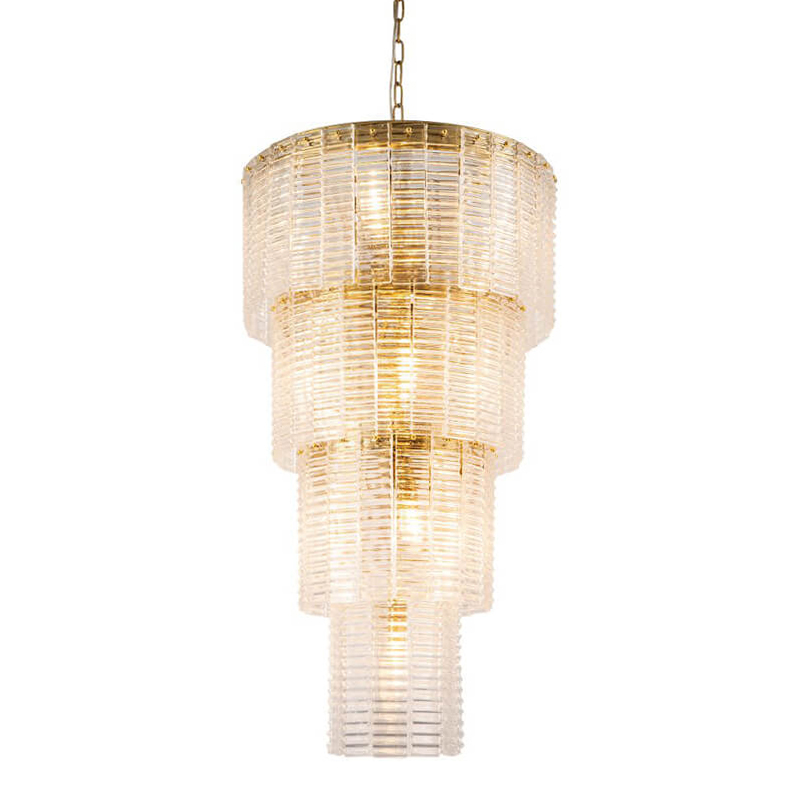 Люстра Branwen Chandelier 51 Золотой Прозрачный Люстра Branwen Chandelier 51 Золотой Прозрачный в Челябинске | Loft Concept