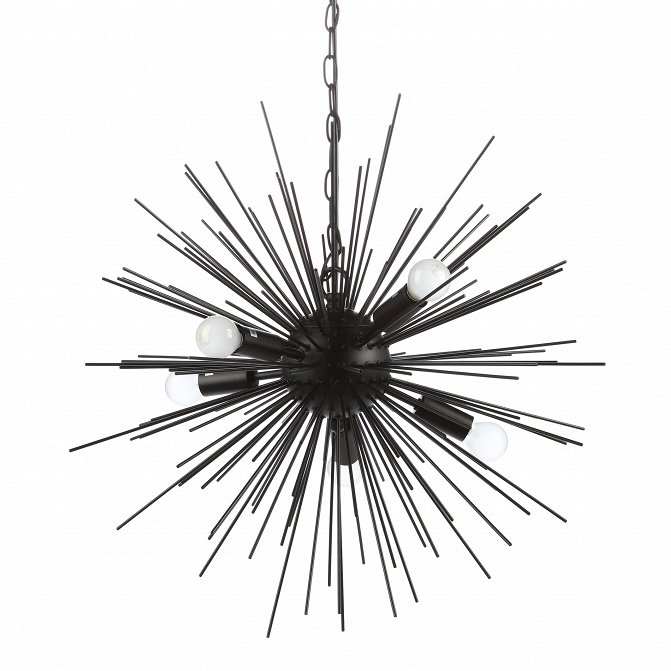 Люстра Sputnik Echinus Pendant 60 Черный Люстра Sputnik Echinus Pendant 60 Черный в Челябинске | Loft Concept