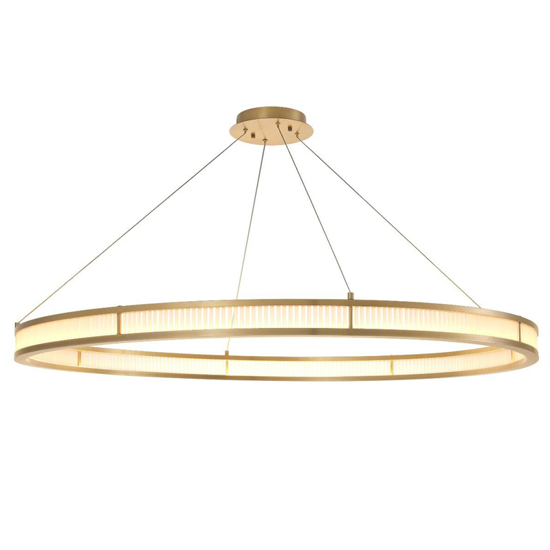 Люстра Eichholtz Chandelier Damien XL Brass Латунь Античная полированная Белое матовое стекло Люстра Eichholtz Chandelier Damien XL Brass Латунь Античная полированная Белое матовое стекло в Челябинске | Loft Concept