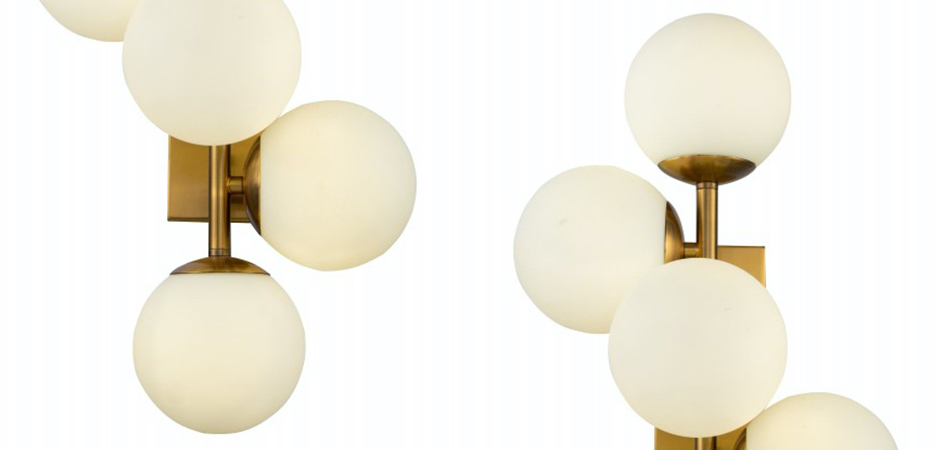 Бра White Balls Sconces Бра White Balls Sconces - Loft-Concept в Челябинске