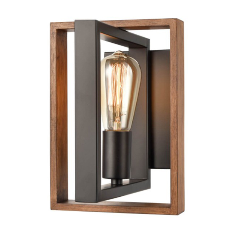 Бра Bismark Wall Lamp Коричневый Черный Бра Bismark Wall Lamp Коричневый Черный в Челябинске | Loft Concept