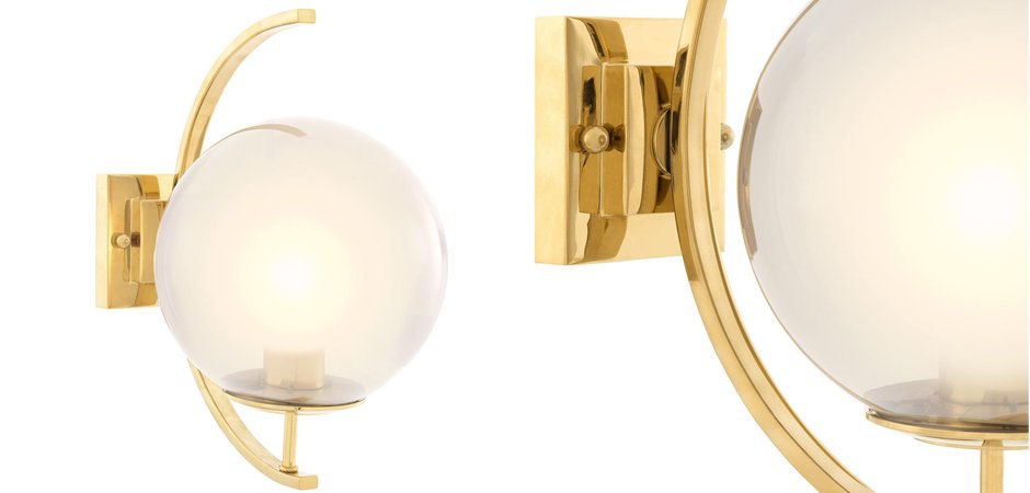 Бра Eichholtz Wall Lamp Cascade Gold Бра Eichholtz Wall Lamp Cascade Gold - Loft-Concept в Челябинске