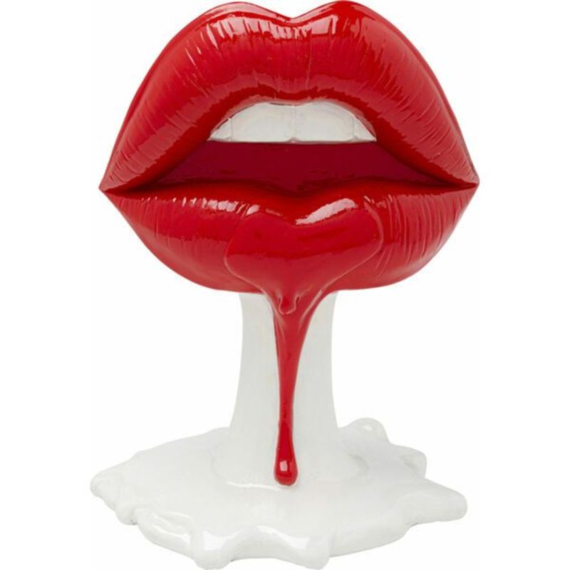 Статуэтка красная Sweet lips Белый Красный Статуэтка красная Sweet lips Белый Красный в Челябинске | Loft Concept