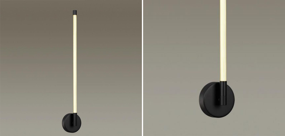 Черное Бра Trumpet tube светодиодное Черное Бра Trumpet tube светодиодное - Loft-Concept в Челябинске