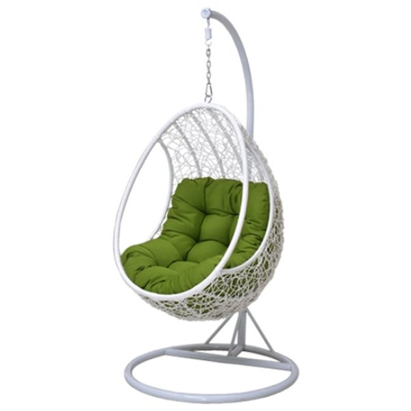 Кресло Swing chair outdoor White Egg Белый Кресло Swing chair outdoor White Egg Белый в Челябинске | Loft Concept