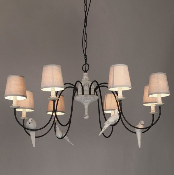 Люстра Norman Bird Chandelier 8 Люстра Norman Bird Chandelier 8 в Челябинске | Loft Concept