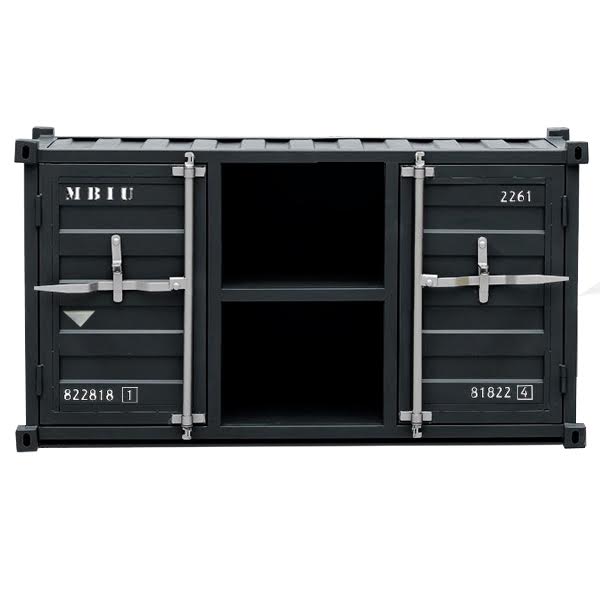 ТВ тумба Loft TV Sea container черный металл Черный ТВ тумба Loft TV Sea container черный металл Черный в Челябинске | Loft Concept