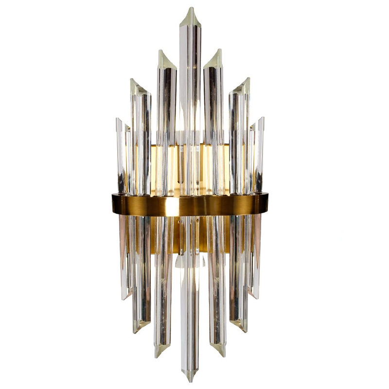 Бра ART WALL Suspension 50 Глянцевое золото Прозрачное Стекло Бра ART WALL Suspension 50 Глянцевое золото Прозрачное Стекло в Челябинске | Loft Concept