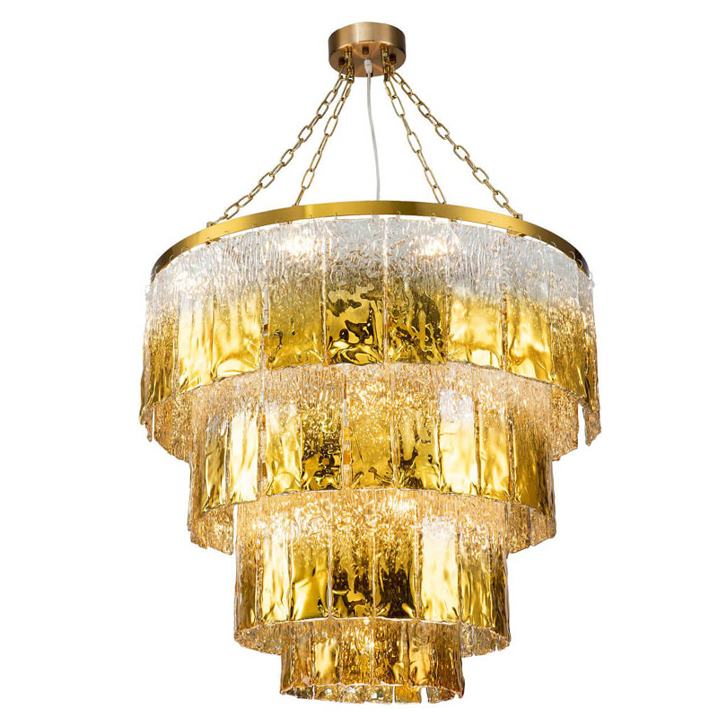 Люстра Golden Ombre Chandelier 61 Золотой Люстра Golden Ombre Chandelier 61 Золотой в Челябинске | Loft Concept