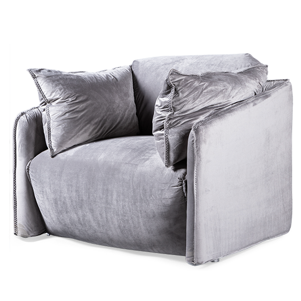 Кресло Defo siver Серебряный Кресло Defo siver Серебряный в Челябинске | Loft Concept