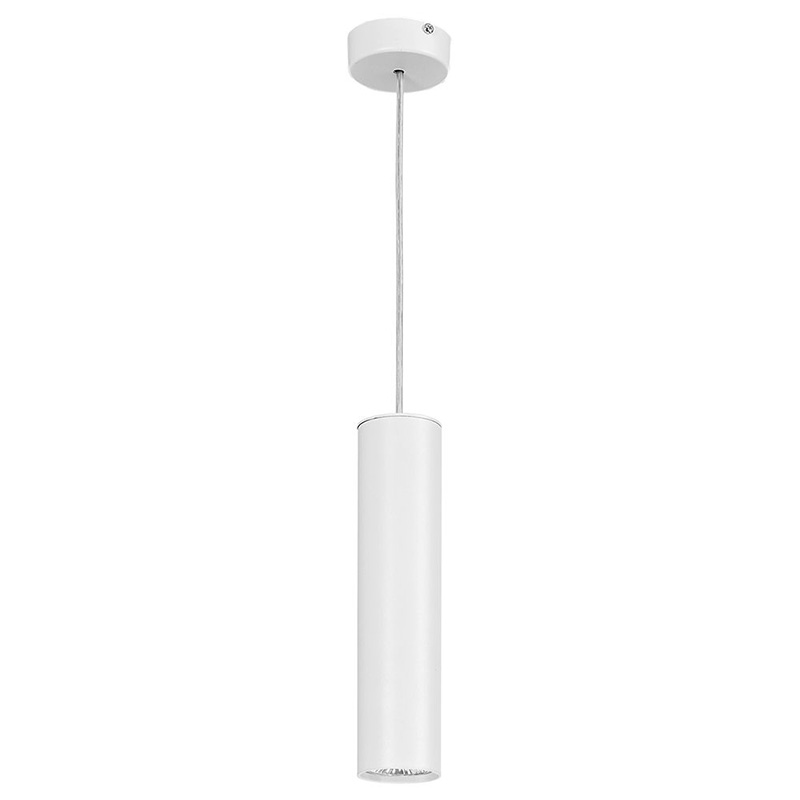 Подвесной светильник Luis Trumpet Tube White Lamp 25 Белый Подвесной светильник Luis Trumpet Tube White Lamp 25 Белый в Челябинске | Loft Concept