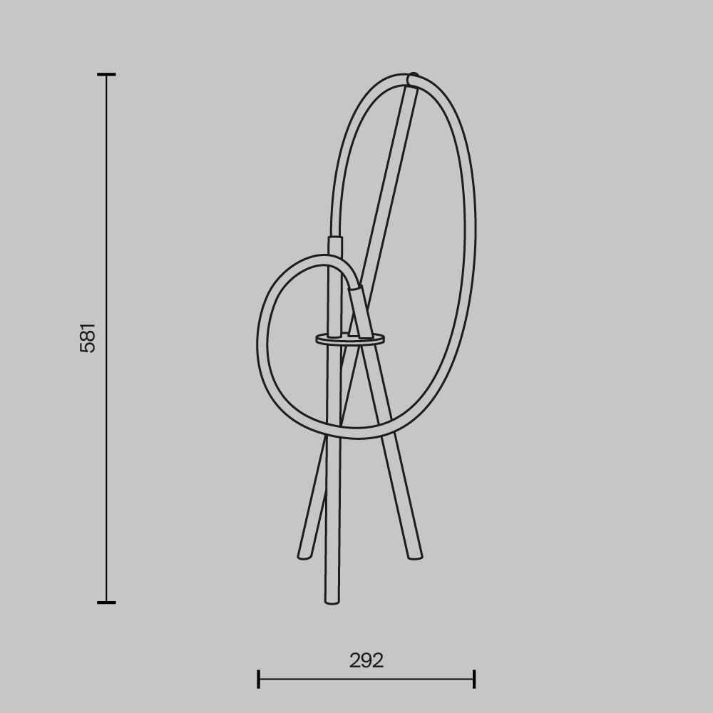 Настольный светильник Crochet Brass 3000К 15Вт в Челябинске