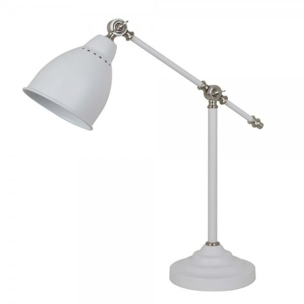 Настольная лампа Holder Table Lamp White Белый Настольная лампа Holder Table Lamp White Белый в Челябинске | Loft Concept