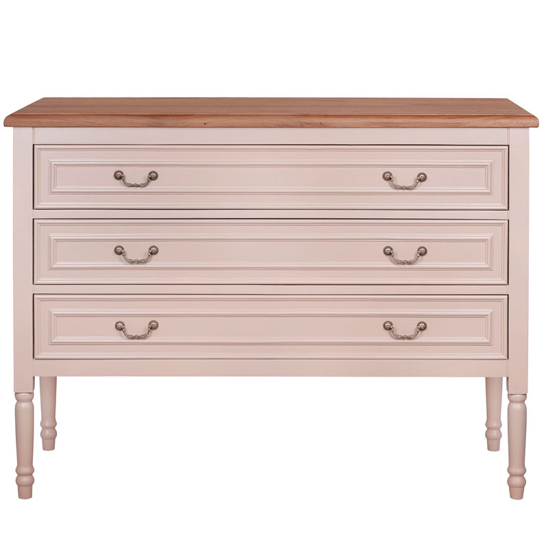 Бежевый комод из дуба Amelia beige Бежевый Бежевый комод из дуба Amelia beige Бежевый в Челябинске | Loft Concept