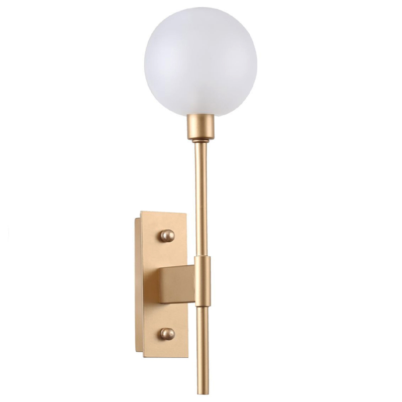 Бра Berries Chandelier White матовое золото Прозрачный белый Бра Berries Chandelier White матовое золото Прозрачный белый в Челябинске | Loft Concept