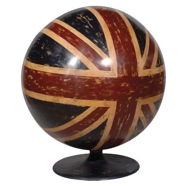 Кресло шар Pod Chair Union Jack & Brown Leather Коричневый винтаж Кресло шар Pod Chair Union Jack & Brown Leather Коричневый винтаж в Челябинске | Loft Concept